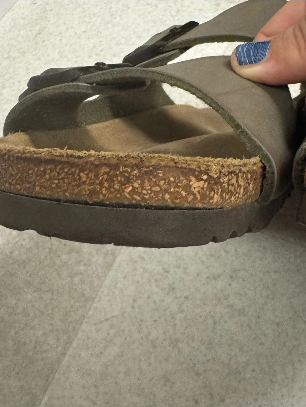 Birkenstock Arizona men’s 13 EU 46 Slider Sandals *Sun Bleached